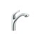 hansgrohe Allegro E Chrome SingleHandle Kitchen Faucet Kitchen Faucets with Pull Out Sprayer Faucet for Kitchen Sink Chrome 04076000 126 Height