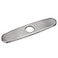 COOLWEST Deck Plate 10Inch for Single Hole Kitchen Sink Faucet Commercial Kitchen Faucet Hole Cover Escutcheon Stainless Steel