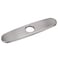 COOLWEST Deck Plate 10Inch for Single Hole Kitchen Sink Faucet Commercial Kitchen Faucet Hole Cover Escutcheon Stainless Steel