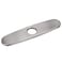 COOLWEST Deck Plate 10Inch for Single Hole Kitchen Sink Faucet Commercial Kitchen Faucet Hole Cover Escutcheon Stainless Steel