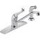Delta Faucet Classic SingleHandle Kitchen Faucet with Side Sprayer Chrome Kitchen Sink Faucet Kitchen Faucet 3 Hole Chrome 400LFWF