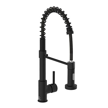 Casavilla Kitchen Faucet Black Kitchen Sink Faucets with Pull Down Sprayer Single Handle Stainless Steel Faucets for Kitchen Sinks Dual Function Spray Head Farmhouse Kitchen Faucets
