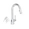 Moen Adler Chrome Motionsense Wave Sensor Touchless One Handle Pulldown Kitchen Faucet Featuring Power Clean 87233EWC
