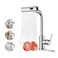 JOOM Kitchen Faucets with Pull Down SprayerWaterfall Kitchen Sink FaucetCommercial Utility Stainless Steel Kitchen FaucetsSingle Handle Kitchen Sink Faucet with Pull Down Sprayer for 3 Function
