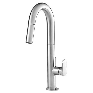 American Standard 4931300075 Beale SingleHandle Pull Down Kitchen Faucet Stainless Steel