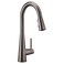 Moen Sleek Black Stainless OneHandle SingleHole Pulldown Kitchen Faucet with PowerBoost Technology for Faster Water Flow 7864BLS