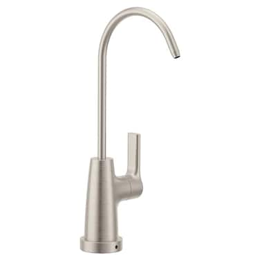 Moen Sip Spot Resist Stainless Traditional Drinking Water Beverage Faucet with Optional Filtration System F7620SRS