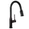 Lava Odoro Oil Rubbed Bronze Kitchen Faucet with Pull Down Sprayer Single Handle Kitchen Sink Faucet Bronze Faucet for Kitchen Sink 1 Hole and 3 Hole Deck Plate Included KF421ORB