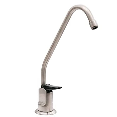 Westbrass D2031NL07 8 TouchFlo Style Pure Cold Water Dispenser Faucet Satin Nickel