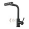 GIMILI Matte Black Touchless Kitchen Faucet with Pull Down Sprayer 15 Hight Single Hole Handle Kitchen Sink Faucets