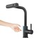 CENOSA Touchless Kitchen Faucet Motion Sensor Hands Free Single Handle Kitchen Sink Faucet with Pull Down Sprayer Matte Black