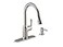 KOHLER Brynn Pull Down Kitchen Faucet 2 function sprayhead Magnetic Docking Stainless Steel KR23089SDVS
