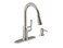 KOHLER Brynn Pull Down Kitchen Faucet 2 function sprayhead Magnetic Docking Stainless Steel KR23089SDVS