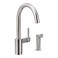 Moen 7165 Align OneHandle HighArc Modern Kitchen Faucet with Side Spray Chrome