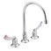 Moen 8225 Commercial MDura Widespread Kitchen Faucet 15 gpm Chrome