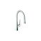 hansgrohe Talis S Chrome High Arc Kitchen Faucet Kitchen Faucets with Pull Down Sprayer Faucet for Kitchen Sink Magnetic Docking Spray Head Chrome 72813001