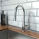 hansgrohe Talis S Chrome High Arc Kitchen Faucet Kitchen Faucets with Pull Down Sprayer Faucet for Kitchen Sink Magnetic Docking Spray Head Chrome 72813001