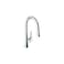 hansgrohe Talis S Chrome High Arc Kitchen Faucet Kitchen Faucets with Pull Down Sprayer Faucet for Kitchen Sink Magnetic Docking Spray Head Chrome 72813001
