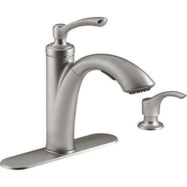 Kohler KR29670SDVS Linwood Kitchen Sink Faucet Vibrant Stainless