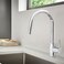 GROHE 32665003 Concetto PullDown Kitchen Faucet with Sprayer 175 GPM Chrome