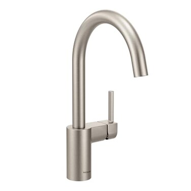 Moen 7365SRS Align OneHandle HighArc Modern Kitchen Faucet Spot Resist Stainless