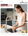 APPASO Kitchen Faucets with Pull Down Sprayer 3 Holes Brushed Nickel Kitchen Sink Faucet Single Handle High Arc Faucet for Kitchen Sink Laundry RV Bar