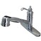 Kingston Brass GSC7571TL Gourmetier Templeton 8Inch Centerset Single Handle Kitchen Faucet with PullOut Wand Polished Chrome