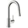 APPASO Bar Sink Faucet cUPC Hoses No Lead Stainless Steel Kitchen Sink Faucets with Pull Down Sprayer 2 Modes Modern Single Handle Utility Faucet for RV Camper Outdoor Brushed Nickel