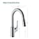 hansgrohe Allegro N Chrome Bar Kitchen Faucet Kitchen Faucets with Pull Down Sprayer Faucet for Kitchen Sink Chrome 71844001