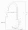 GULICA Red Copper Kitchen Faucet Kitchen Faucet with Pull Out Sprayer and Deck Plate