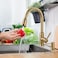 WOWOW Gold Kitchen Faucet with Soap Dispenser Stainless Steel Kitchen Faucet for Sink 2 or 4 Hole High Arc Vintage Kitchen Sink Faucet with Pull Down Sprayer