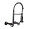 DOLGABA Wall Mount Kitchen Faucet with Pull Down Sprayer 6 Inches Center Two Handles Commercial Kitchen Sink Faucet 2 Functions Sprayer Oil Rubbed Bronze Utility Sink Faucet