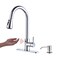 Keer Touchless Faucet with PullDown Sprayer Polished Chrome HandsFree 3 Modes Single Handle Easy Assembly
