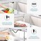 AVSIILE Waterfall Kitchen Faucets with Pull Down Sprayer Soap Dispenser in Chrome Single Hole Single Handle Pull Out Tap Stainless Steel Sink Faucet Suitable for Farmhouse Camper Laundry Rv Bar