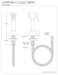Kingston Brass CCRP1K3SPR Brass Kitchen Faucet Side Sprayer in Antique Brass