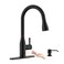 APPASO Bronze Touchless Kitchen Sink Faucet with PullDown Sprayer and Soap Dispenser Oil Rubbed Bronze Kitchen Faucet Touchless Single Handle High Arc Stainless Steel Faucets for 24 Hole Sink