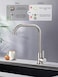 Bifordo Cold Only Water Faucet Single Hole Kitchen Sink Faucet SUS304 Stainless Steel Brushed Nickel