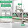 CENOSA Touchless Kitchen Faucet Motion Sensor Hands Free Single Handle Kitchen Sink Faucet with Pull Down Sprayer Brusshed Nickel
