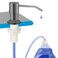 OHiHi Dish Soap Dispenser for Kitchen Sink Countertop Sink Soap Dispenser Water Pump with 47 NoSpill Extension Tube Kit Design for Kitchen Bathroom No More Refills Gray