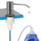OHiHi Dish Soap Dispenser for Kitchen Sink Countertop Sink Soap Dispenser Water Pump with 47 NoSpill Extension Tube Kit Design for Kitchen Bathroom No More Refills Gray