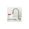 hansgrohe 4796800 Joleena Soap Dispenser in Steel Optic 3Inches Tall