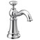 Moen S3955C Paterson Deck Mounted Kitchen Soap Dispenser with Above the Sink Refillable Bottle Chrome