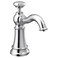 Moen S3955C Paterson Deck Mounted Kitchen Soap Dispenser with Above the Sink Refillable Bottle Chrome