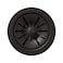 Elkay LKPDQD1BK Quartz Perfect Drain 312 Polymer Disposer Flange with Removable Basket Strainer and Rubber Stopper Black