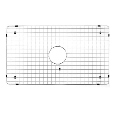 Houzer BG7200 Stainless Steel Wirecraft Bottom Grid for Houzer Sink Model PTG4300 Durable Sink Protector Rack for Dishes Utensils and Kitchen Accessories
