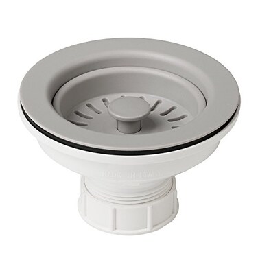 Kraus Kitchen Sink Strainer for 35Inch Drain Openings in Grey PST1GR