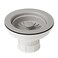 Kraus Kitchen Sink Strainer for 35Inch Drain Openings in Grey PST1GR