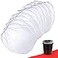 CFOFT Paint Strainer Bag 5 Gallon Paint Strainer with Elastic Top Opening White Fine Mesh Filters Bag for Paint Gardening 10 Pieces