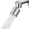 Hibbent NSFANSICAN 61 Faucet Aerator CUPC Certification 360 Twist Kitchen Sink Aerator Dualfunction Sink Sprayer Attachment Faucet Replacement Part 5564 Female Thread Chrome
