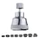TXYGZ Faucet Aerator Faucet Sprayer Attachment Kitchen Faucet Head Replacement with 4 Spray Modes 360 Swivel Faucet Extender AntiSplash Sink Sprayer Faucet Nozzle Head Diamond Silver